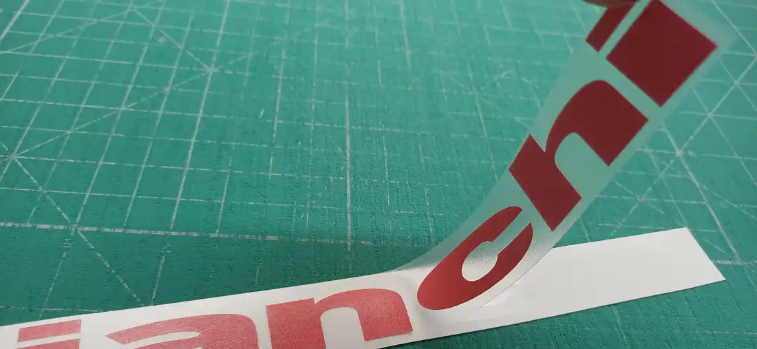 1988 Bianchi Rekord 905 Red Frame Decal Set