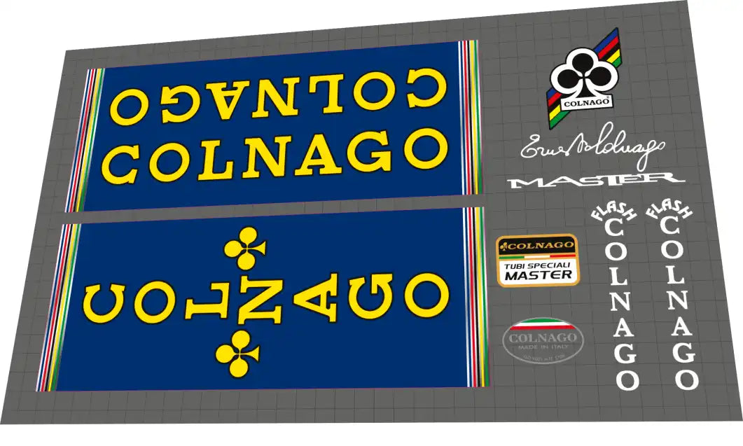 2013 Colnago Master 30th Molteni Frame Decal Set