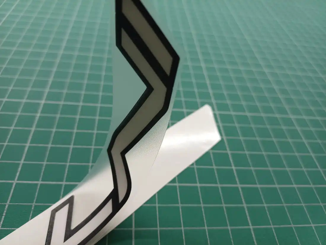 2010 Intense M9 FRO Black Frame Decal Set