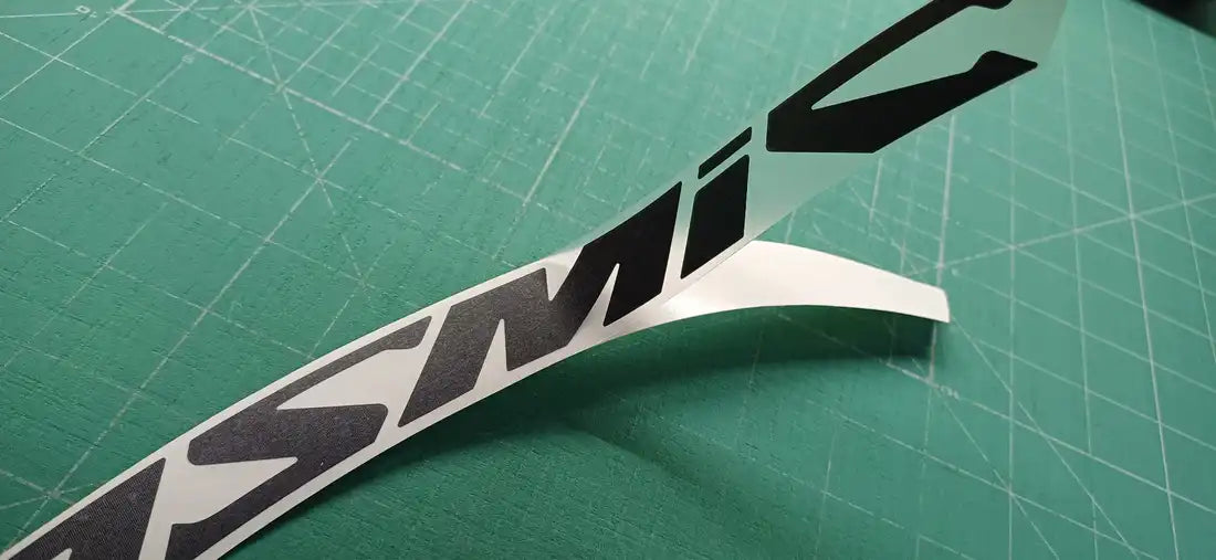 2012 Mavic Cosmic SL Black Rim Decal Set