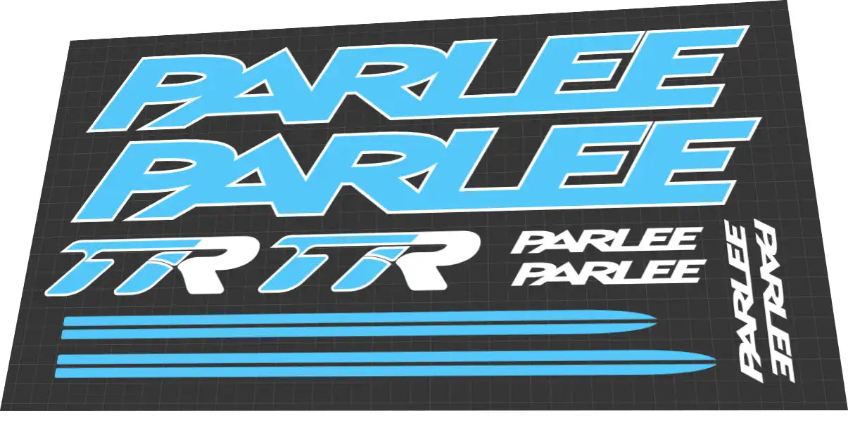 2017 Parlee TIR Frame Decal Set