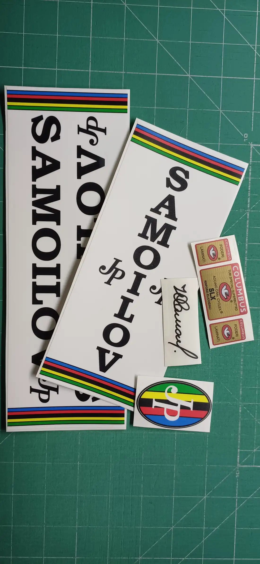 1990 Samoilov Frame Decal Set