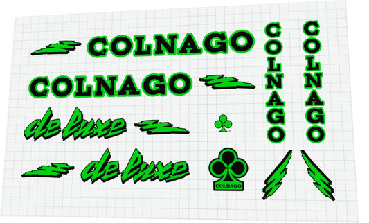 Colnago DELUXE MTB Frame Decal Set - 1992