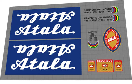 1982 Atala Professionisti Frame Decal Set