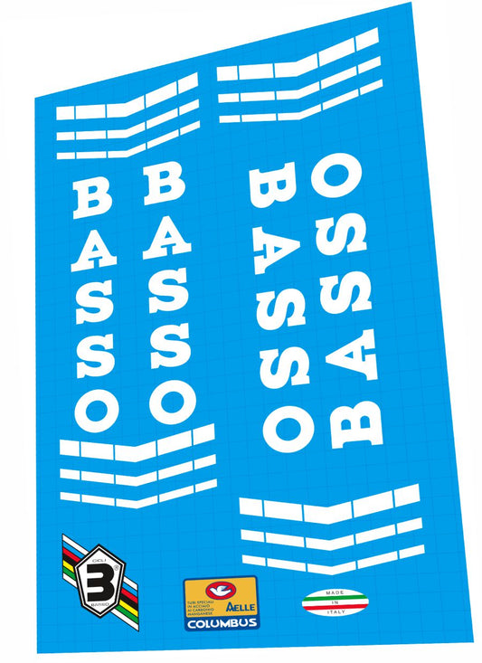 1981 Basso Frame Decal Set