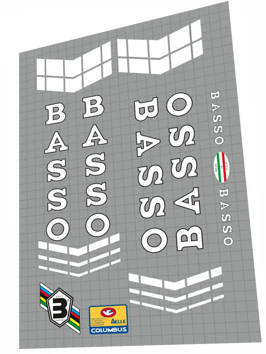 1988 Basso Gap Frame Decal Set