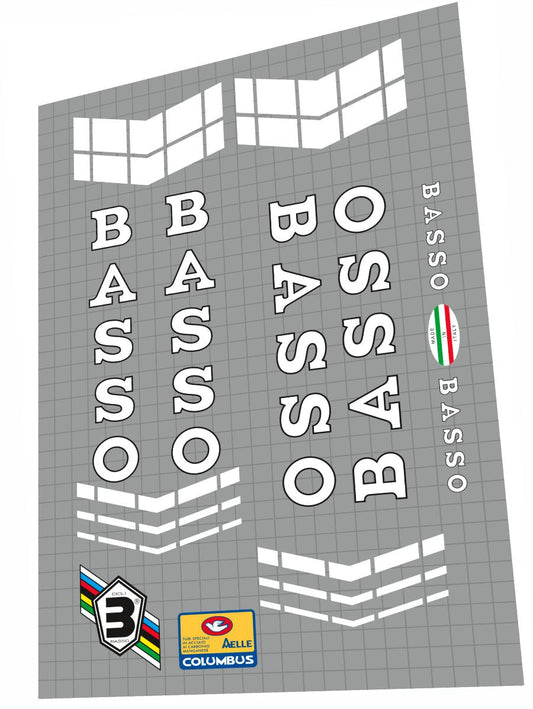 1988 Basso Gap Frame Decal Set