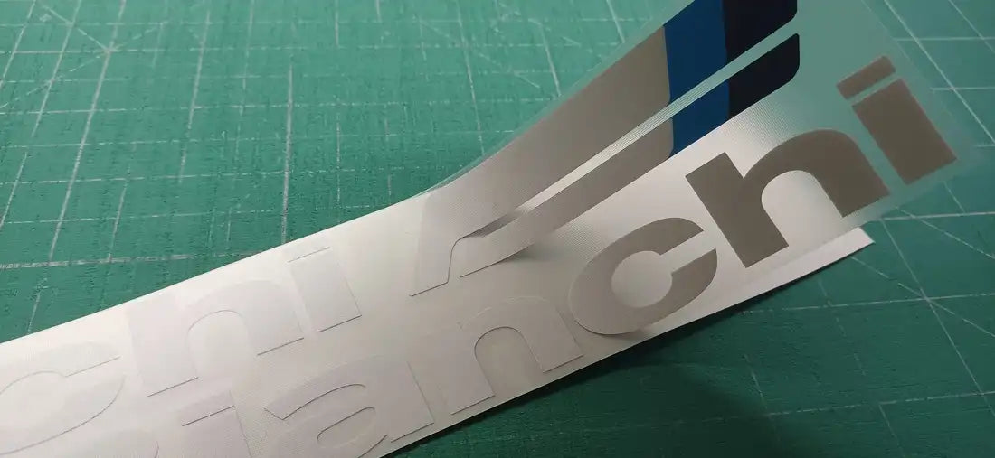 1983 Bianchi Piaggio Classic Frame Decal Set