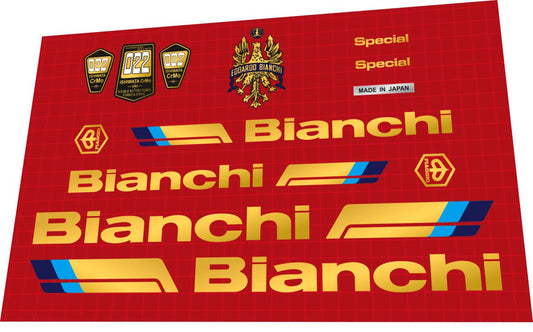 1984 Bianchi Special Frame Decal Set