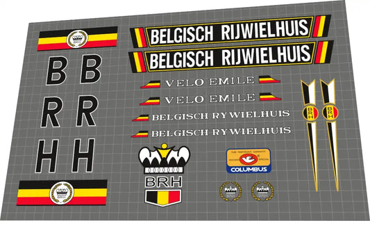 1980s BRH Frame Decal Set