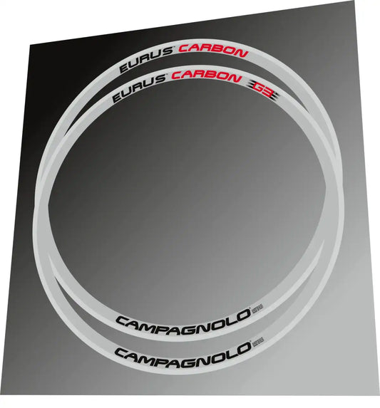 Campagnolo Eurus Carbon 3G Rim Decal Set