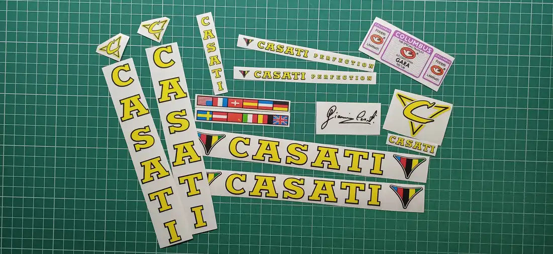 1981 Casati Perfection Frame Decal Set