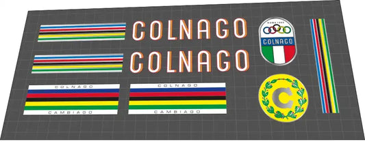 1964 Colnago Freccia Frame Decal Set