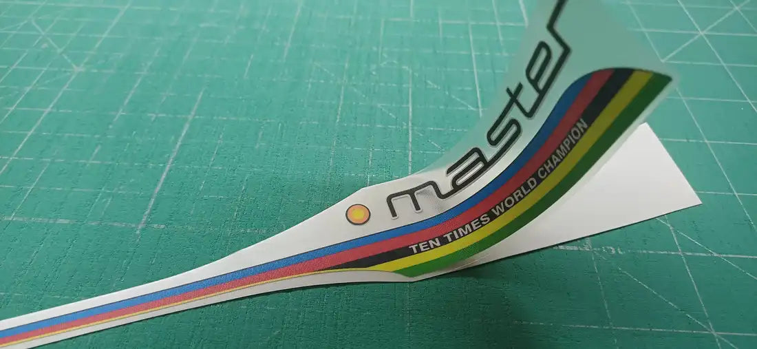 1985 Colnago Master Saronni Retinato Frame Decal Set