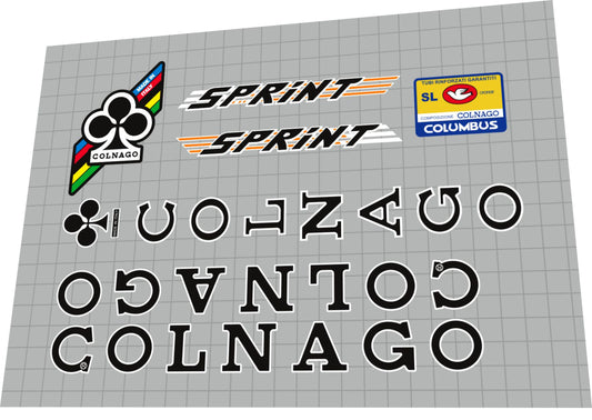 1988 Colnago Sprint Frame Decal Set