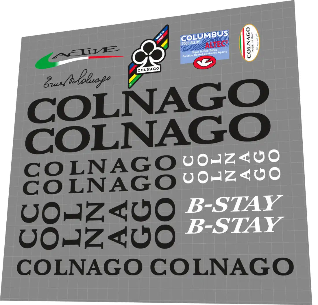Colnago Active Frame Decal Set - 2005