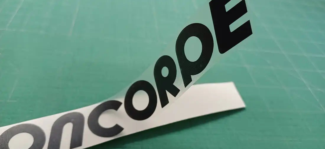 1988 Concorde Team PDM Frame Decal Set