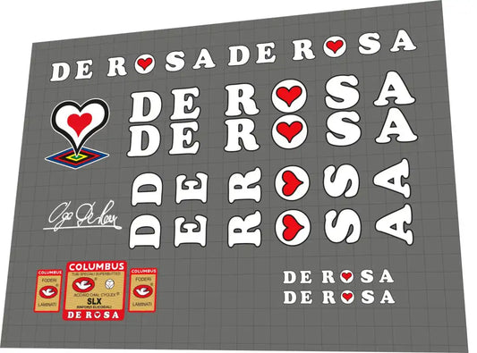 De Rosa With Columbus SLX Frame Decal Set