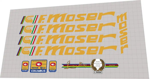 F. Moser Classic Gold Frame Decal Set