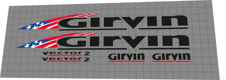 Girvin Vector 2 Decal Set