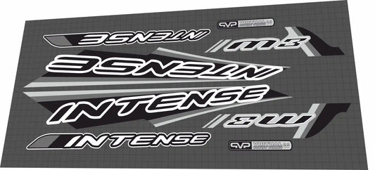 2005 Intense M3 Gray Frame Decal Set
