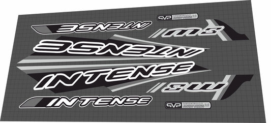 2005 Intense M3 Gray Frame Decal Set