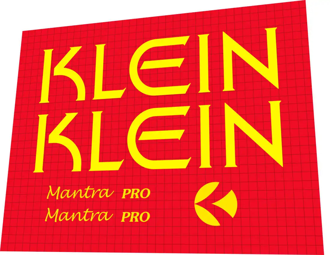Klein Mantra Pro Frame Decal Set - 1992