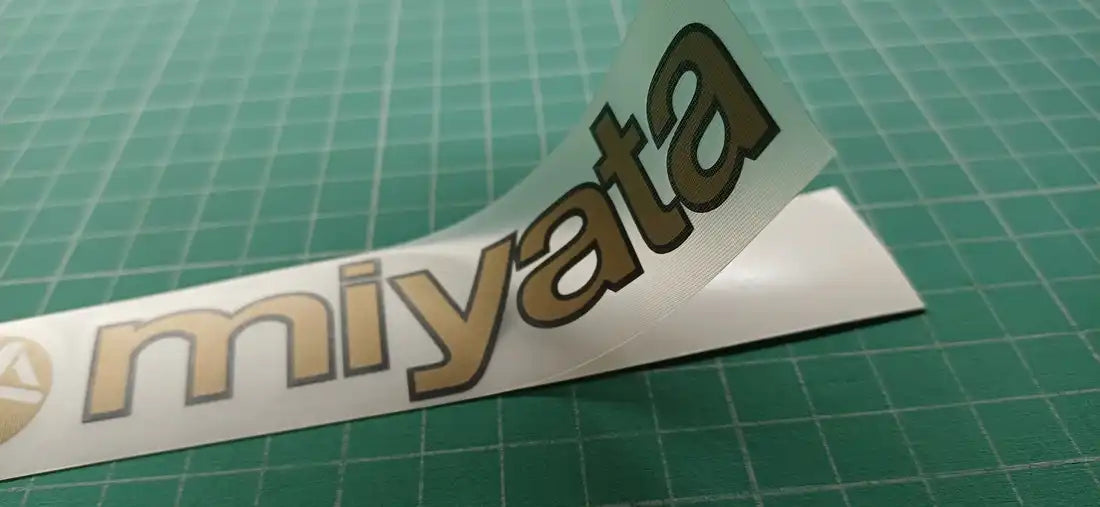1993 Koga Miyata Flyer Gold Frame Decal Set