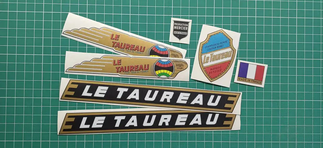 1970 Le Taureau Frame Decal Set