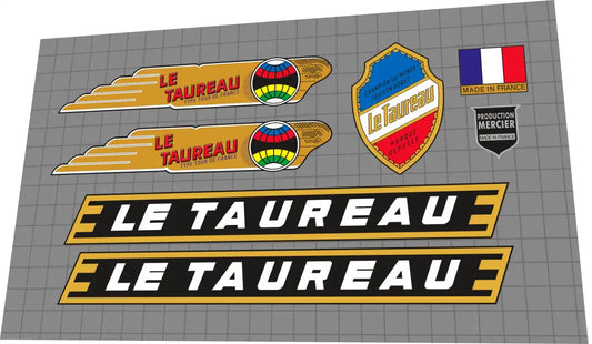 1970 Le Taureau Frame Decal Set