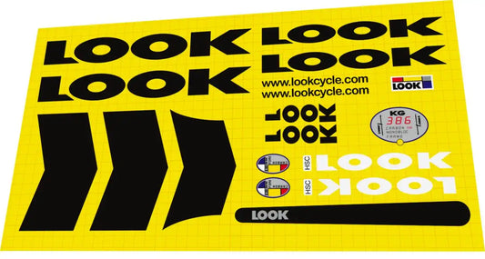 2001 Look KG 386 Frame Decal Set