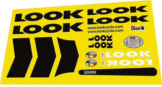 2001 Look KG 386 Frame Decal Set