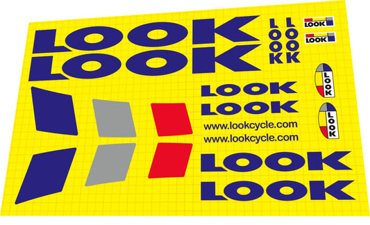 2001 Look KG 396 Frame Decal Set