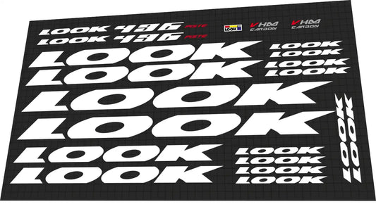 2007 Look 496 Piste Frame Decal Set