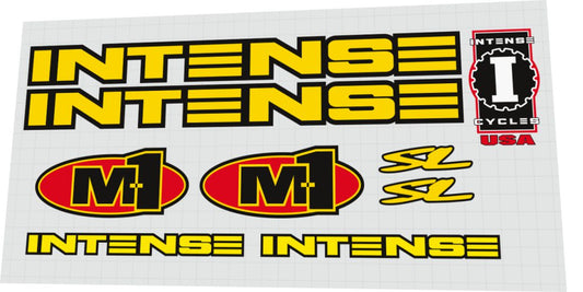 Intense M1 Frame Decal Set - 1999