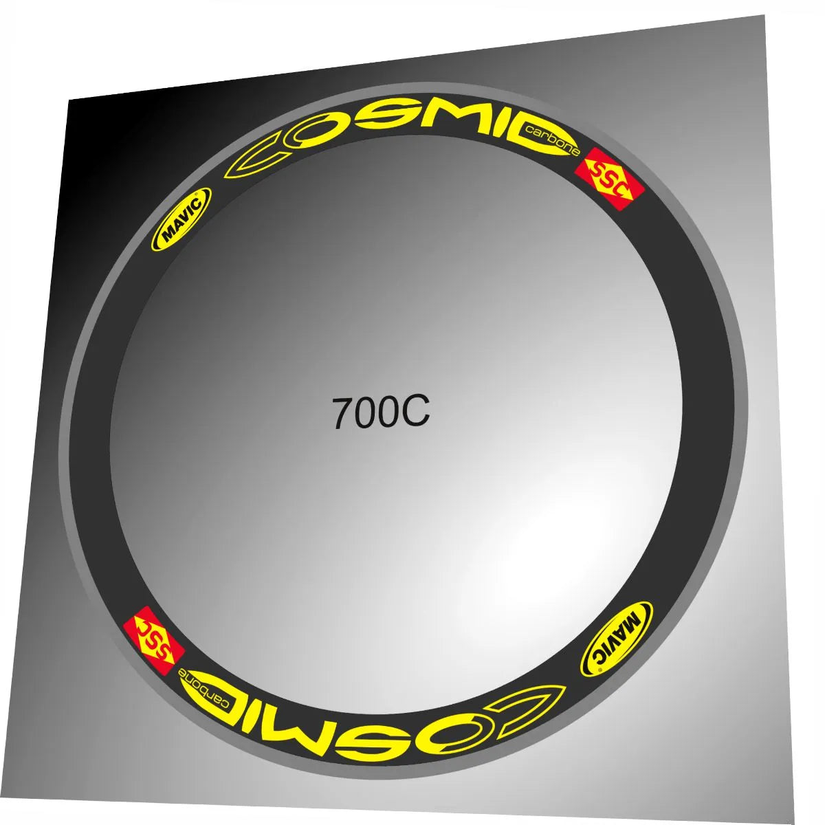 1997 Mavic Cosmic Carbone 1st Gen Rim Decal Set