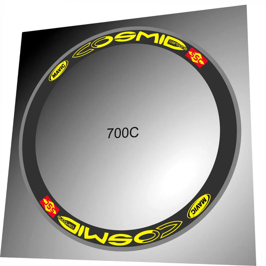 1997 Mavic Cosmic Carbone 1st Gen Rim Decal Set