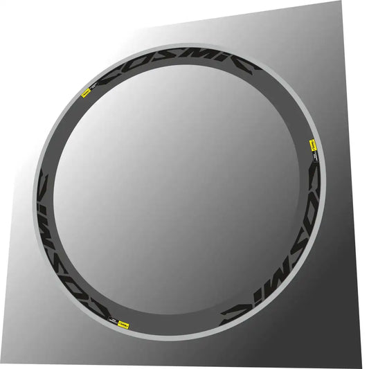 2012 Mavic Cosmic SL Black Rim Decal Set