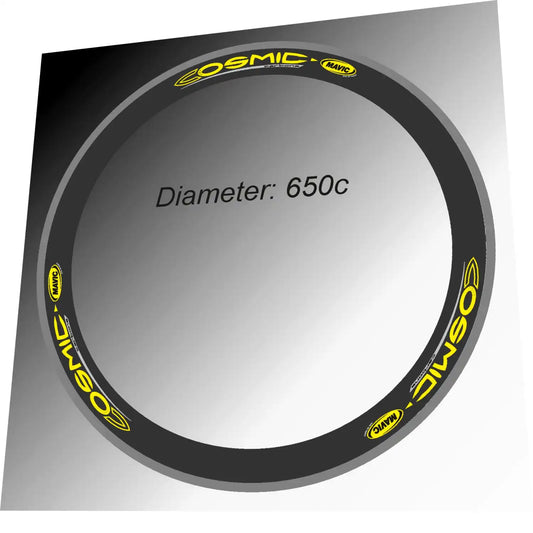 Mavic Cosmic Carbone 650c Rim Decal Set