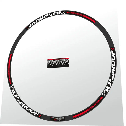 2013 Nukeproof Generator DH 26 Red Rim Decal Set