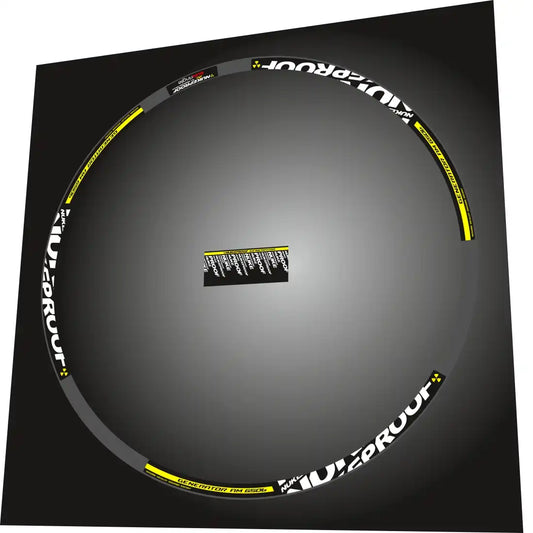 Nukeproof Generator AM 650B Yellow Rim Decal Set - 2013