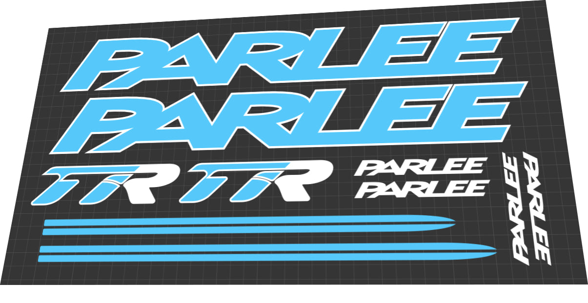 2017 Parlee TIR Frame Decal Set