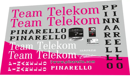 Pinarello Team Telekom Surprise Frame Decal Set