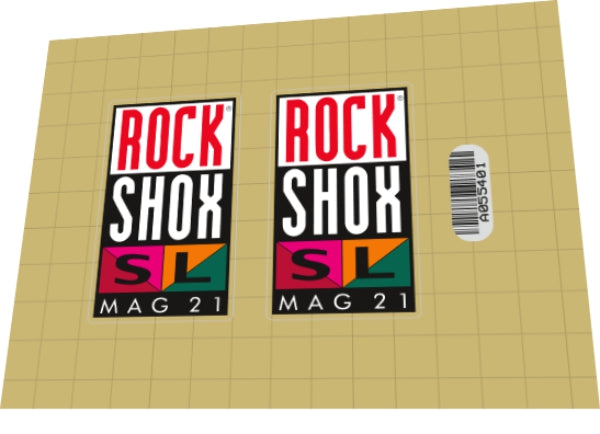 1994 Rock Shox SL MAG 21 Fork Decal Set