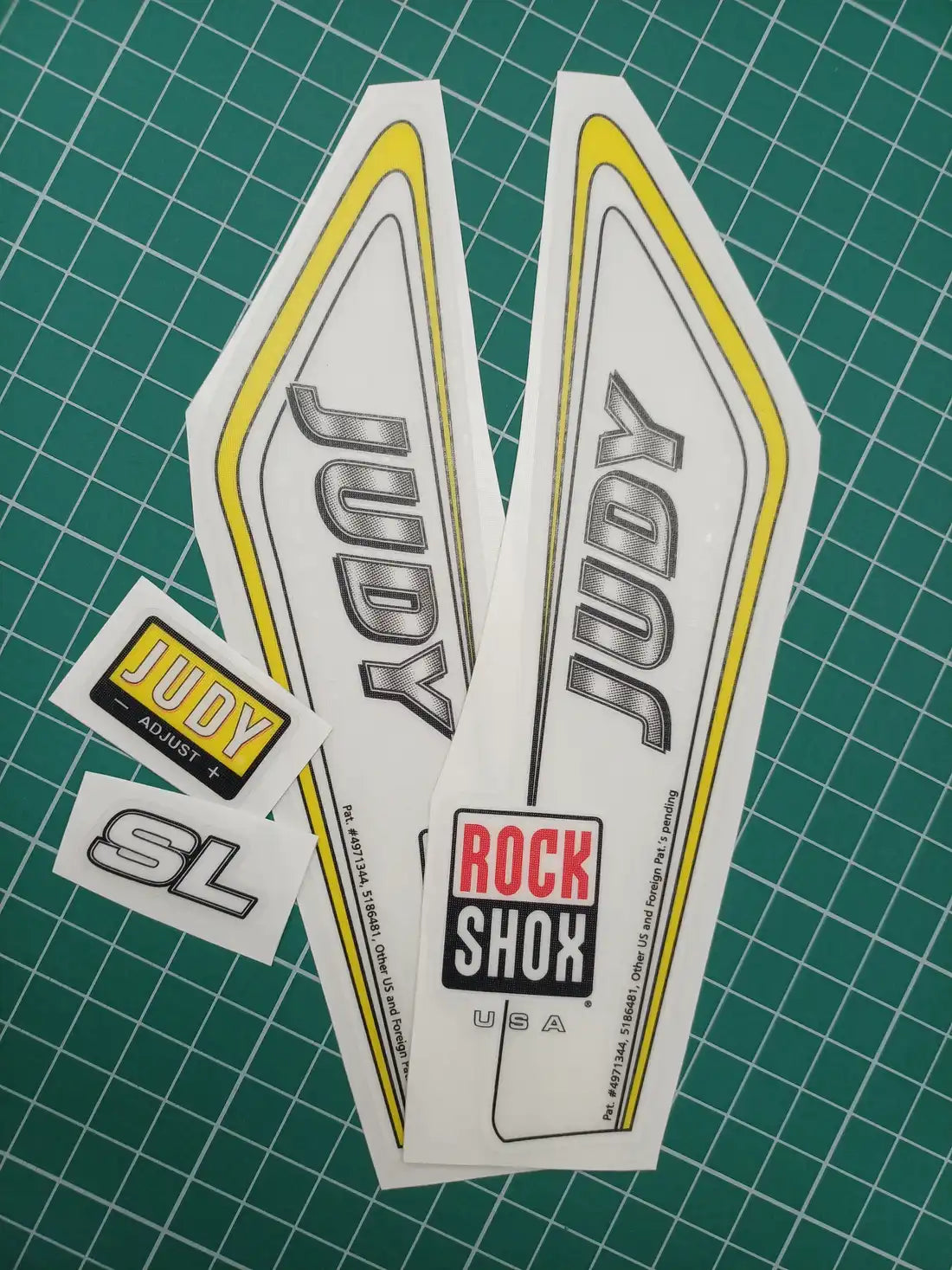 2000 Rock Shox Judy SL Fork Decal Set