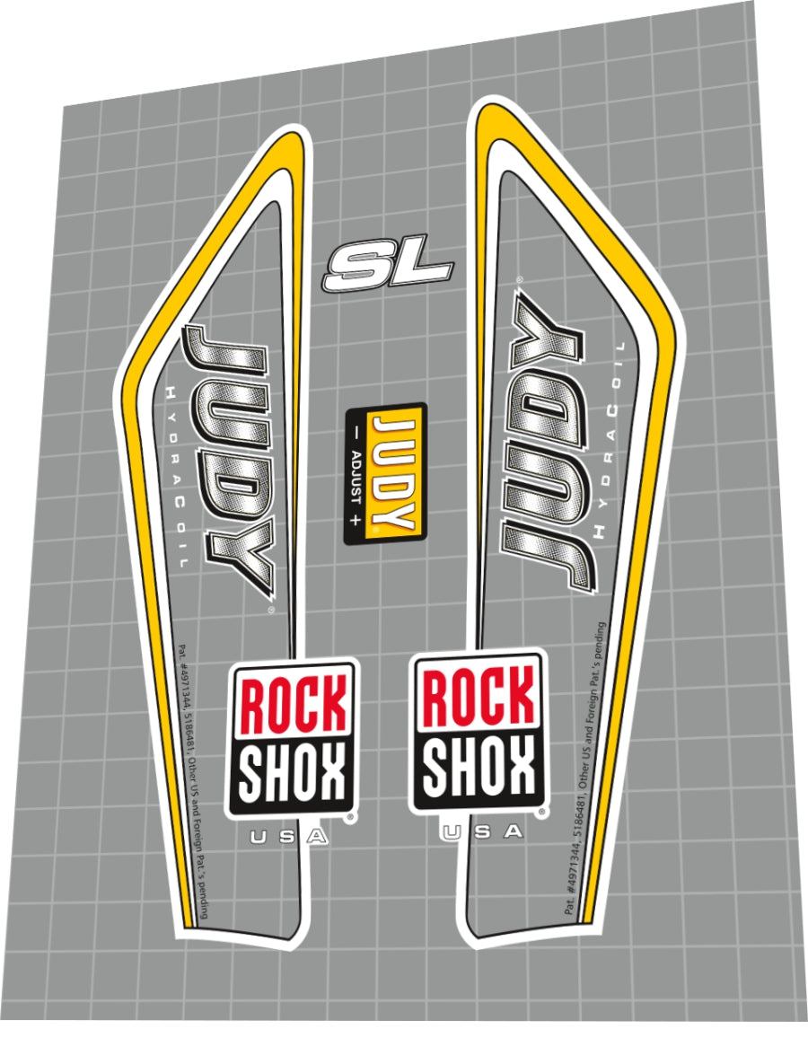 2000 Rock Shox Judy SL Fork Decal Set