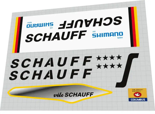 Schauff Shimano Frame Decal Set