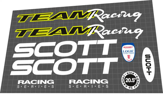 1994 Scott Team Racing Frame Decal Set
