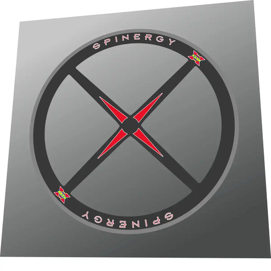 1997 Spinergy Rev X Red-White Contour Rim Decal Set