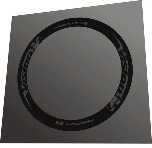 2015 Vision Metron 55 Gray Rim Decal Set